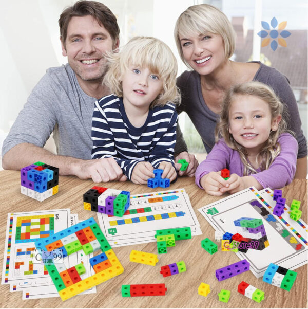 Armatodo Para Aprender Matemáticas 118pcs Colorido y Educativo