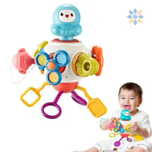 Juguete Sensorial 8en1 para Bebés Multicolor