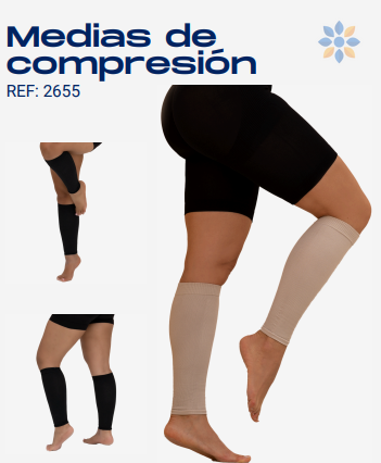Medias de Compresión 15-20 mmHg para Varices y Circulación