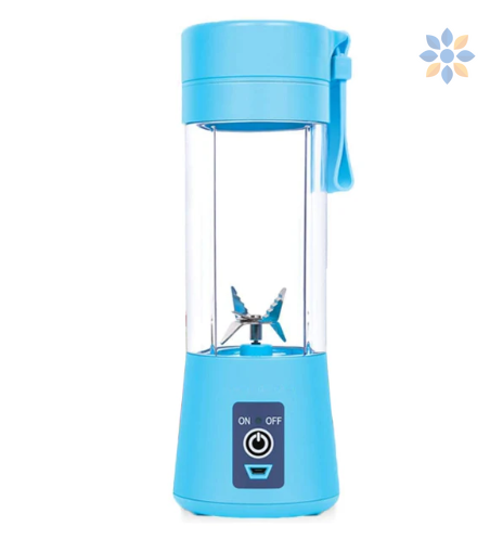 Mini Licuadora Portátil Recargable 380ML Azul Rosa Verde