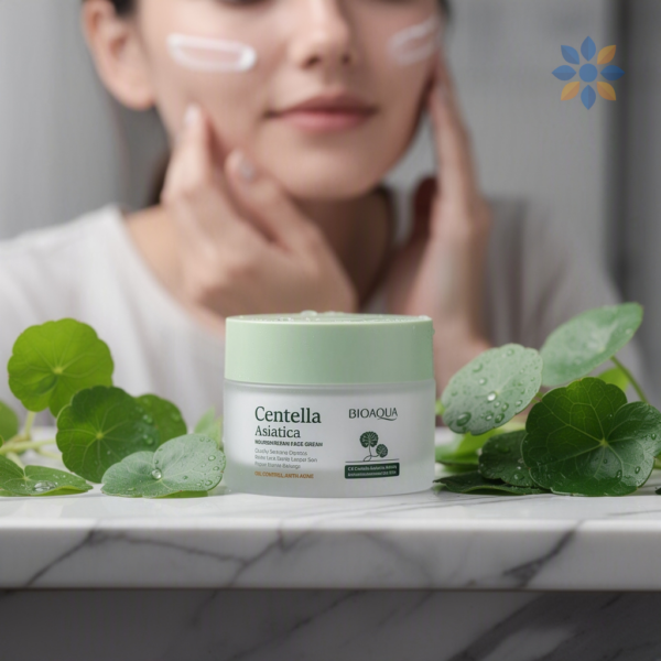 Crema Facial Centella Asiática Bioaqua para Piel Sensible
