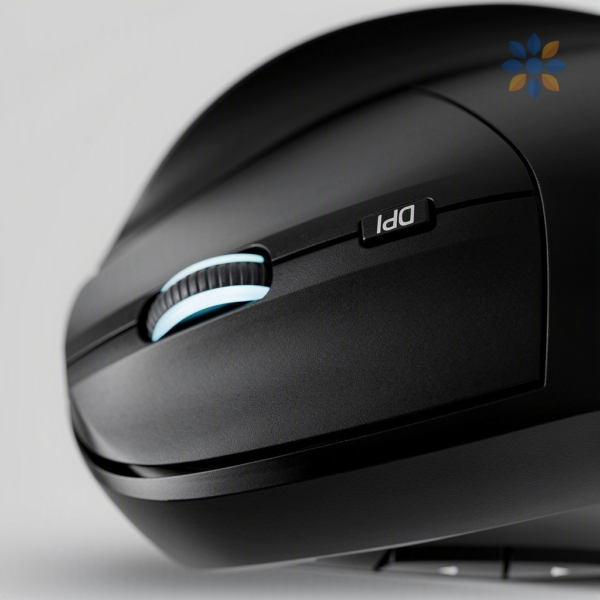 Mouse Inalámbrico Vertical Ergonómico MS-56 6 Botones