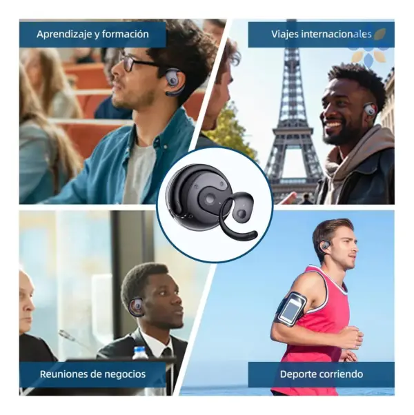 Audífonos Bluetooth Inalámbricos con Estuche Compacto