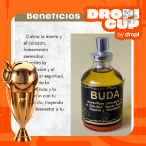 Perfume Esotérico Suerte Rápida Buda Ritualizado 100ml