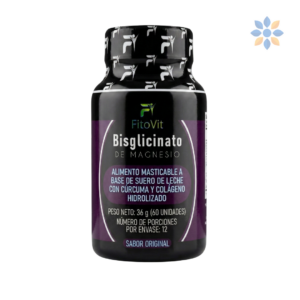 Bisglicinato de Magnesio Fitovit 60 Und Masticable