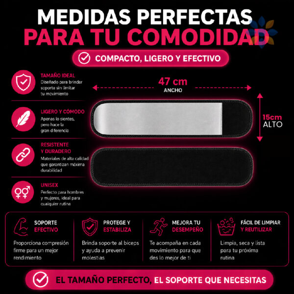 Modelador de Brazos con Compresión y Efecto Sauna