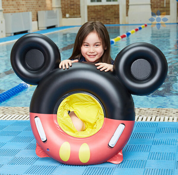 Flotador Infantil Mickey y Minnie Seguro y Divertido