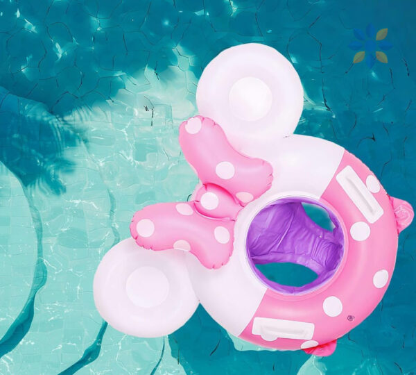 Flotador Infantil Mickey y Minnie Seguro y Divertido