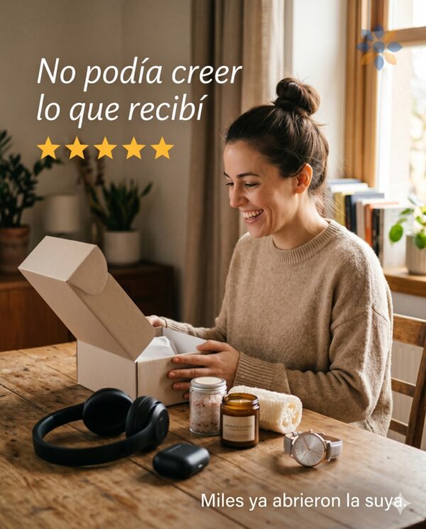 Caja Misteriosa: Regalo Sorpresa con Productos Únicos