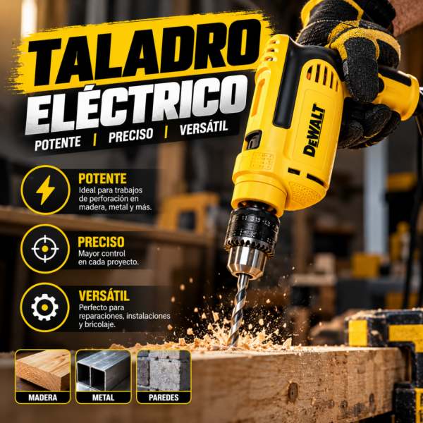 Kit Taladro y Pulidora DeWALT en Maletín