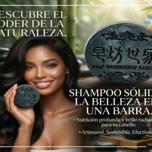Champú Sólido Anticaída Natural para Cabello Fuerte